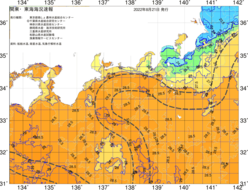 関東・東海海況速報/広域(2022/08/21)