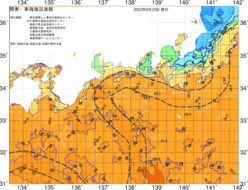 関東・東海海況速報/広域(2022/08/23)