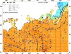 関東・東海海況速報/広域(2022/08/24)
