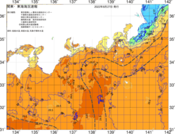 関東・東海海況速報/広域(2022/08/27)