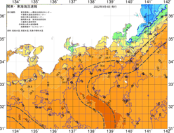 関東・東海海況速報/広域(2022/09/04)