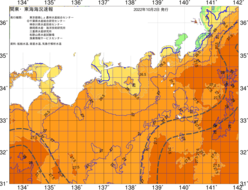 関東・東海海況速報/広域(2022/10/02)