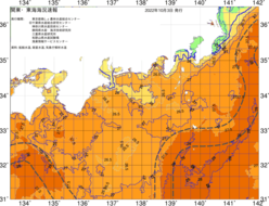 関東・東海海況速報/広域(2022/10/03)