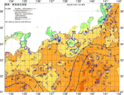 関東・東海海況速報/広域(2022/10/11)