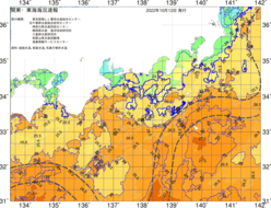 関東・東海海況速報/広域(2022/10/12)
