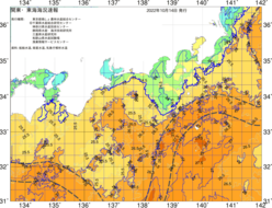 関東・東海海況速報/広域(2022/10/14)