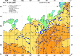 関東・東海海況速報/広域(2022/10/15)