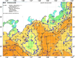 関東・東海海況速報/広域(2022/10/23)