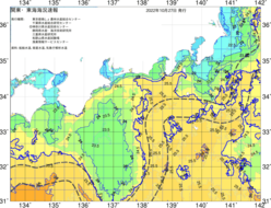 関東・東海海況速報/広域(2022/10/27)
