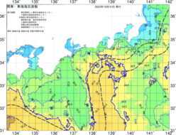 関東・東海海況速報/広域(2022/10/31)