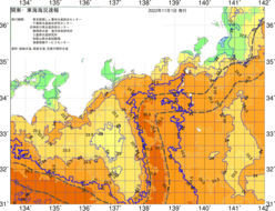 関東・東海海況速報/広域(2022/11/01)