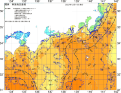 関東・東海海況速報/広域(2022/12/11)