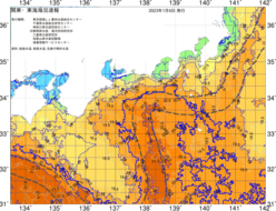関東・東海海況速報/広域(2023/01/06)