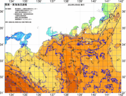関東・東海海況速報/広域(2023/01/08)