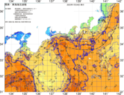 関東・東海海況速報/広域(2023/01/24)