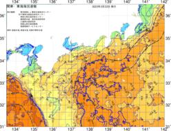 関東・東海海況速報/広域(2023/03/22)