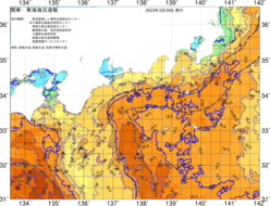 関東・東海海況速報/広域(2023/03/29)