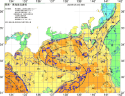 関東・東海海況速報/広域(2023/06/22)