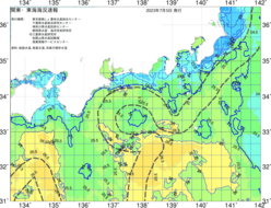 関東・東海海況速報/広域(2023/07/05)
