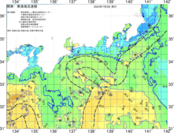 関東・東海海況速報/広域(2023/07/06)