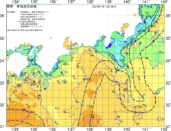 関東・東海海況速報/広域(2023/07/13)