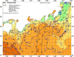 関東・東海海況速報/広域(2023/07/21)