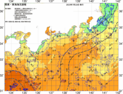 関東・東海海況速報/広域(2023/07/22)