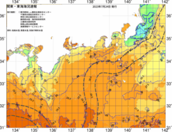 関東・東海海況速報/広域(2023/07/24)