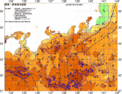 関東・東海海況速報/広域(2023/07/27)