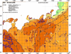 関東・東海海況速報/広域(2023/07/29)