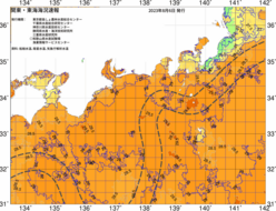 関東・東海海況速報/広域(2023/08/06)