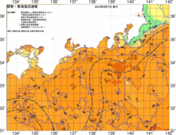 関東・東海海況速報/広域(2023/08/07)