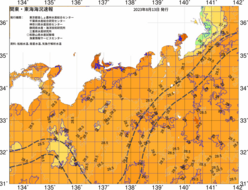 関東・東海海況速報/広域(2023/08/13)