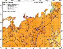 関東・東海海況速報/広域(2023/08/14)