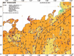 関東・東海海況速報/広域(2023/08/16)