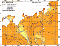 関東・東海海況速報/広域(2023/08/22)
