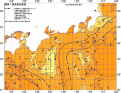 関東・東海海況速報/広域(2023/08/25)