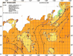 関東・東海海況速報/広域(2023/09/01)