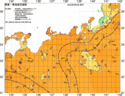 関東・東海海況速報/広域(2023/09/04)