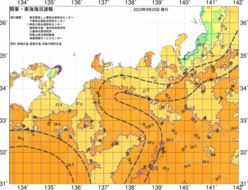 関東・東海海況速報/広域(2023/09/25)
