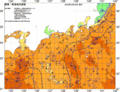 関東・東海海況速報/広域(2023/10/10)