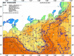関東・東海海況速報/広域(2024/02/22)