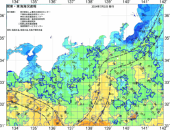 関東・東海海況速報/広域(2024/07/01)