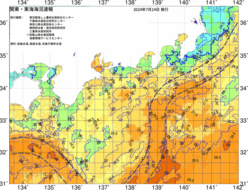 関東・東海海況速報/広域(2024/07/14)