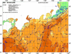 関東・東海海況速報/広域(2024/07/20)