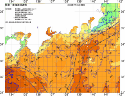 関東・東海海況速報/広域(2024/07/21)