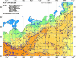 関東・東海海況速報/広域(2025/02/23)