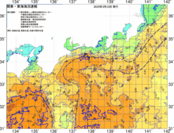 関東・東海海況速報/広域(2025/03/13)