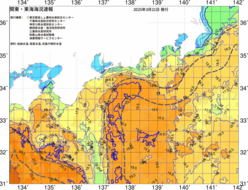 関東・東海海況速報/広域(2025/03/21)
