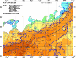 関東・東海海況速報/広域(2025/04/22)